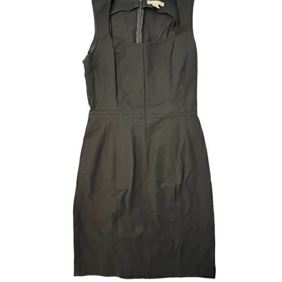 🎉PRICE REDUCED🎉 Banana Republic Black Square Neck‎ Dress 8 Sleeveless Office - Picture 1 of 13